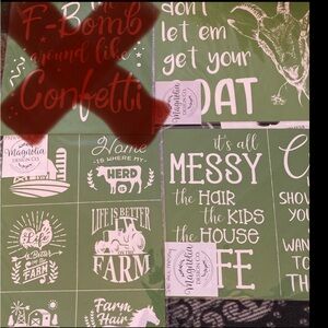 Magnolia Design Co Transfers/Stencils BNIB